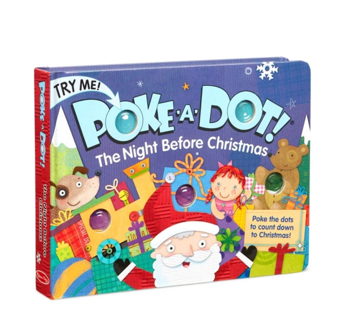 Melissa & Doug Poke-a-Dot: The Night Before Christmas Board Book