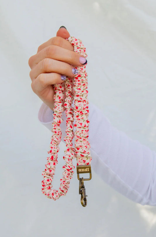 Shop ANDi Red & Pink Floral Lanyard