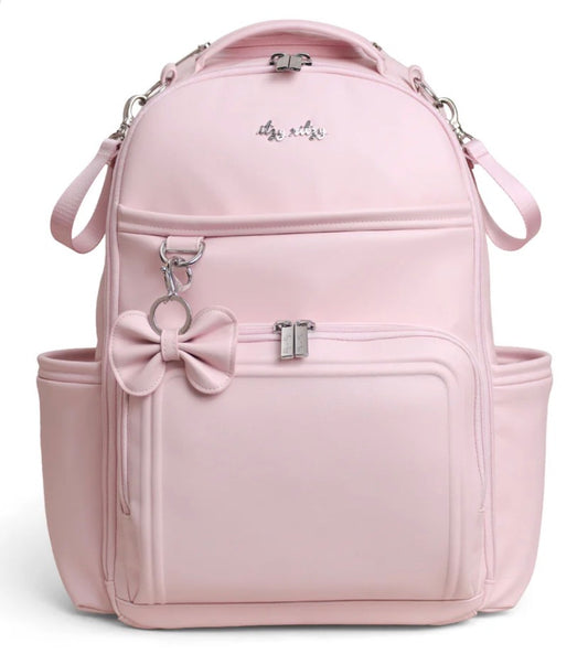 Itzy Ritzy Boss Plus Backpack Diaper Bag-Ribbons & Roses