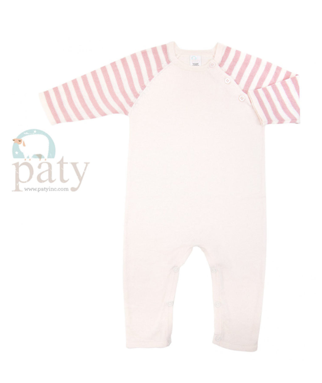 Paty Knit Romper-Pink (6 months)