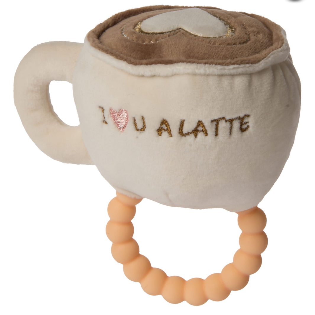 Mary Meyer Hot Latte Teether Rattle