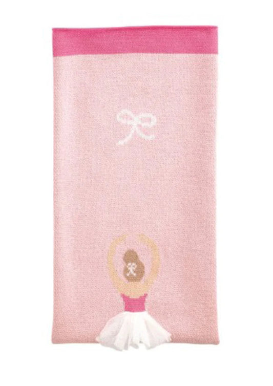 Mudpie Knit Ballerina Blanket