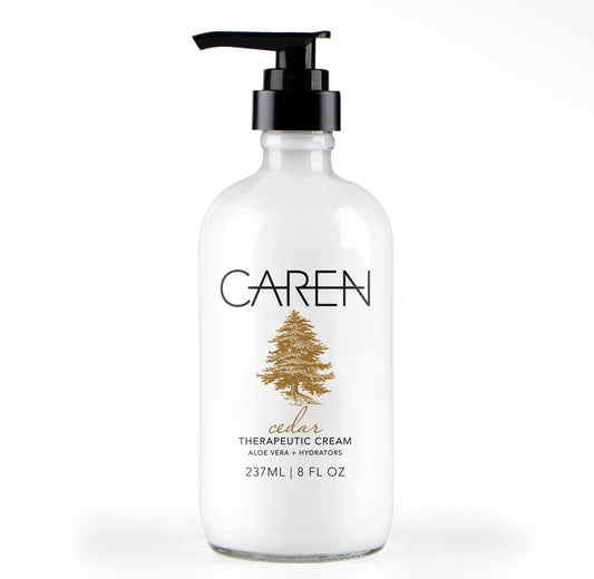 Caren Therapeutic Hand & Body
Cream (8oz)-Cedar