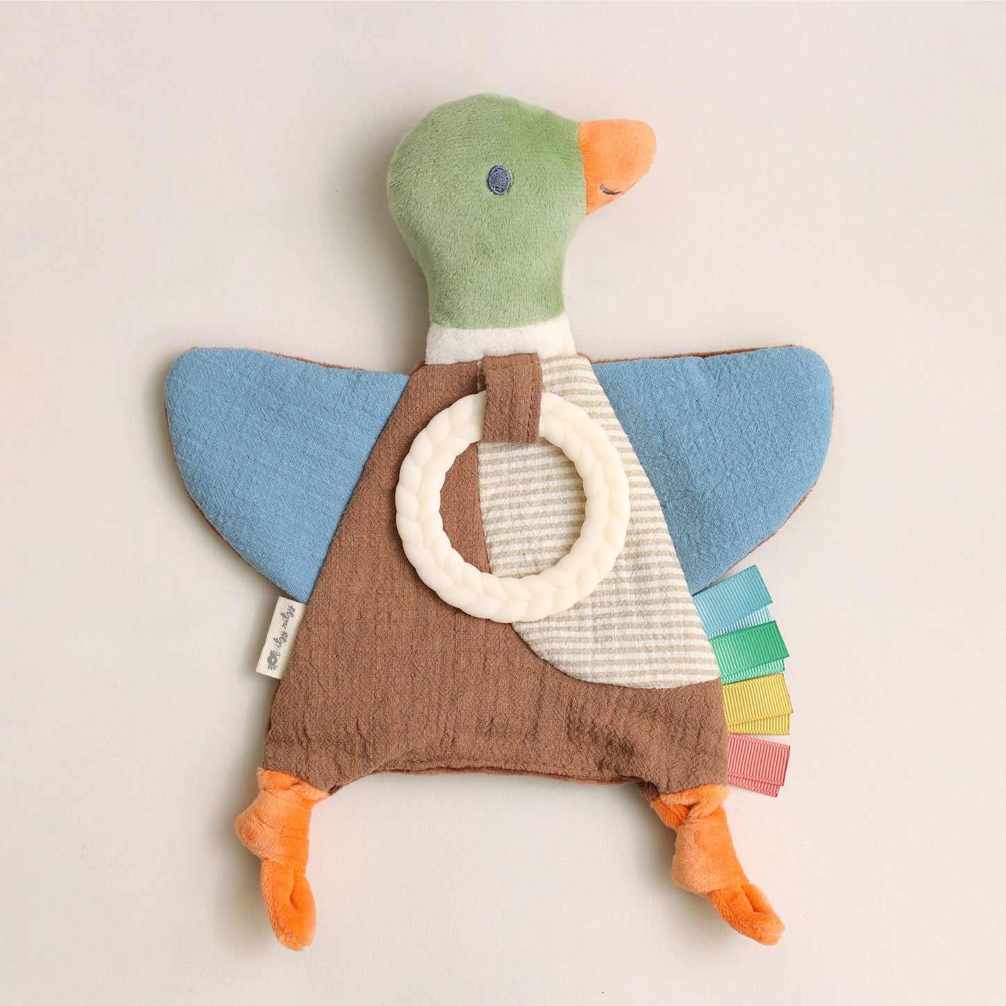 Itzy Ritzy Mallard Duck Bitzy Crinkle