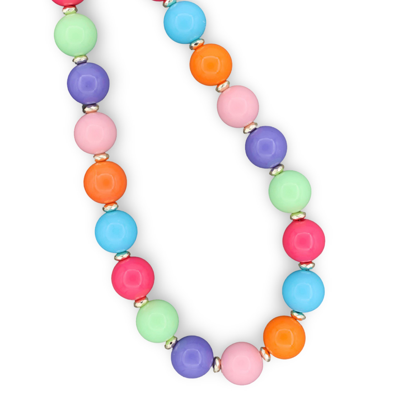 Traci’s Beads Fun Cabana Necklace-Multi