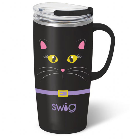 Boo Crew Cat Travel Mug (22oz)