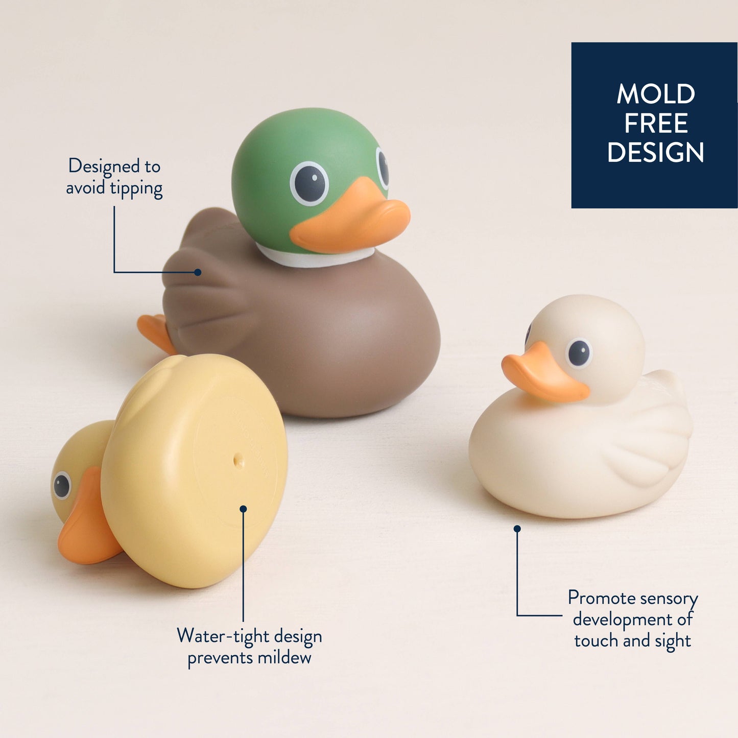 Itzy Ducky Family Bath & Table Toys