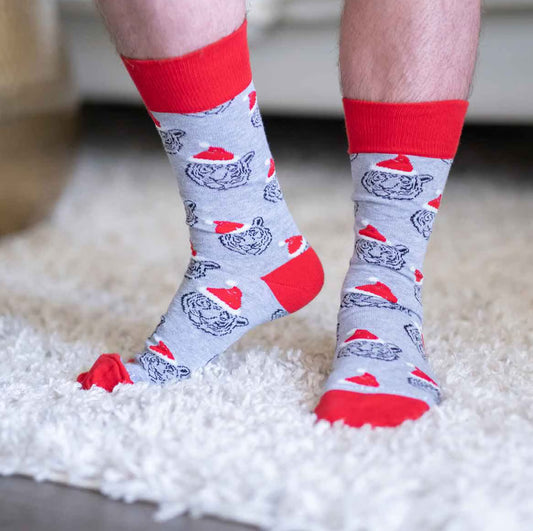 The Royal Standard Men’s St. Nick Tiger Socks