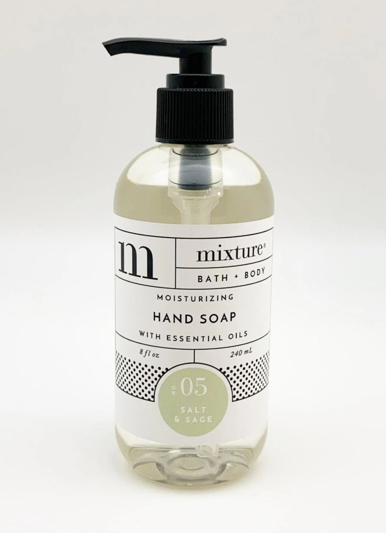 Mixture Home Luxurious Hydrating Hand Soap-Salt & Sage