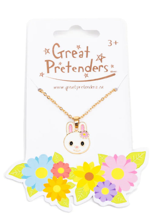 Great Pretenders Spring Bunny Necklace