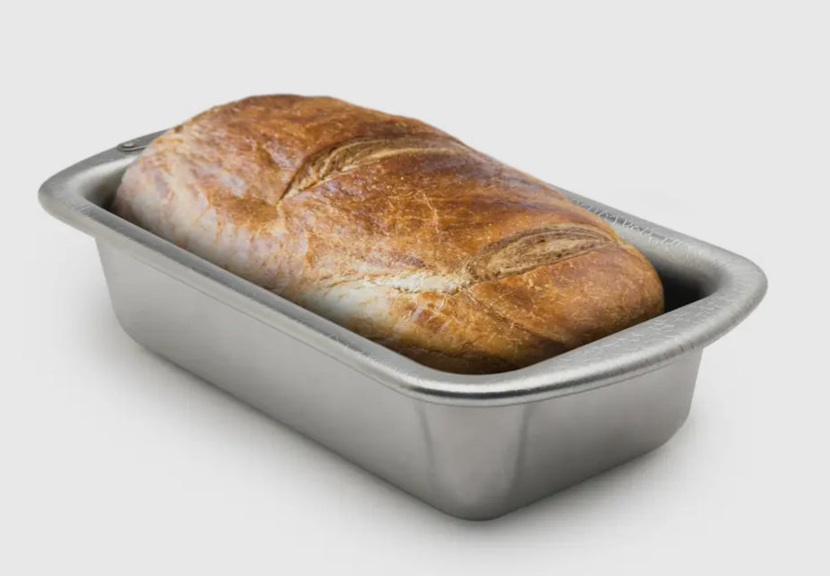 Doughmakers Pebble Textured Aluminum Loaf Pan-8.5" X 4.5"