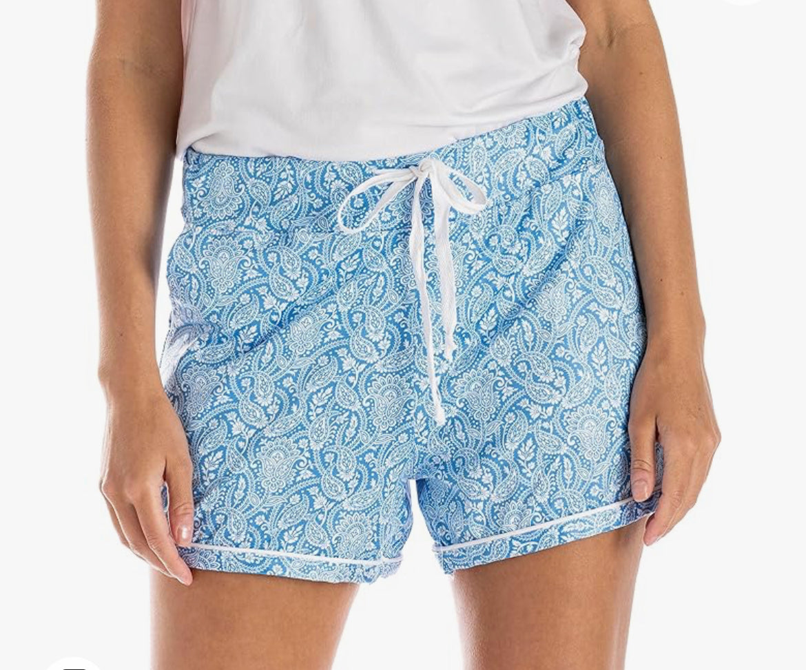 Hello Mello Lounge Shorts-Daydream