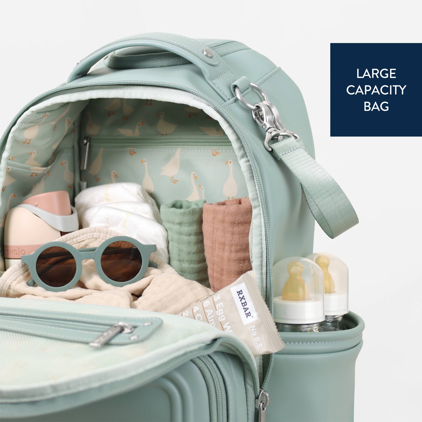 Itzy Ritzy Silly Goose Boss Plus Backpack Diaper Bag
