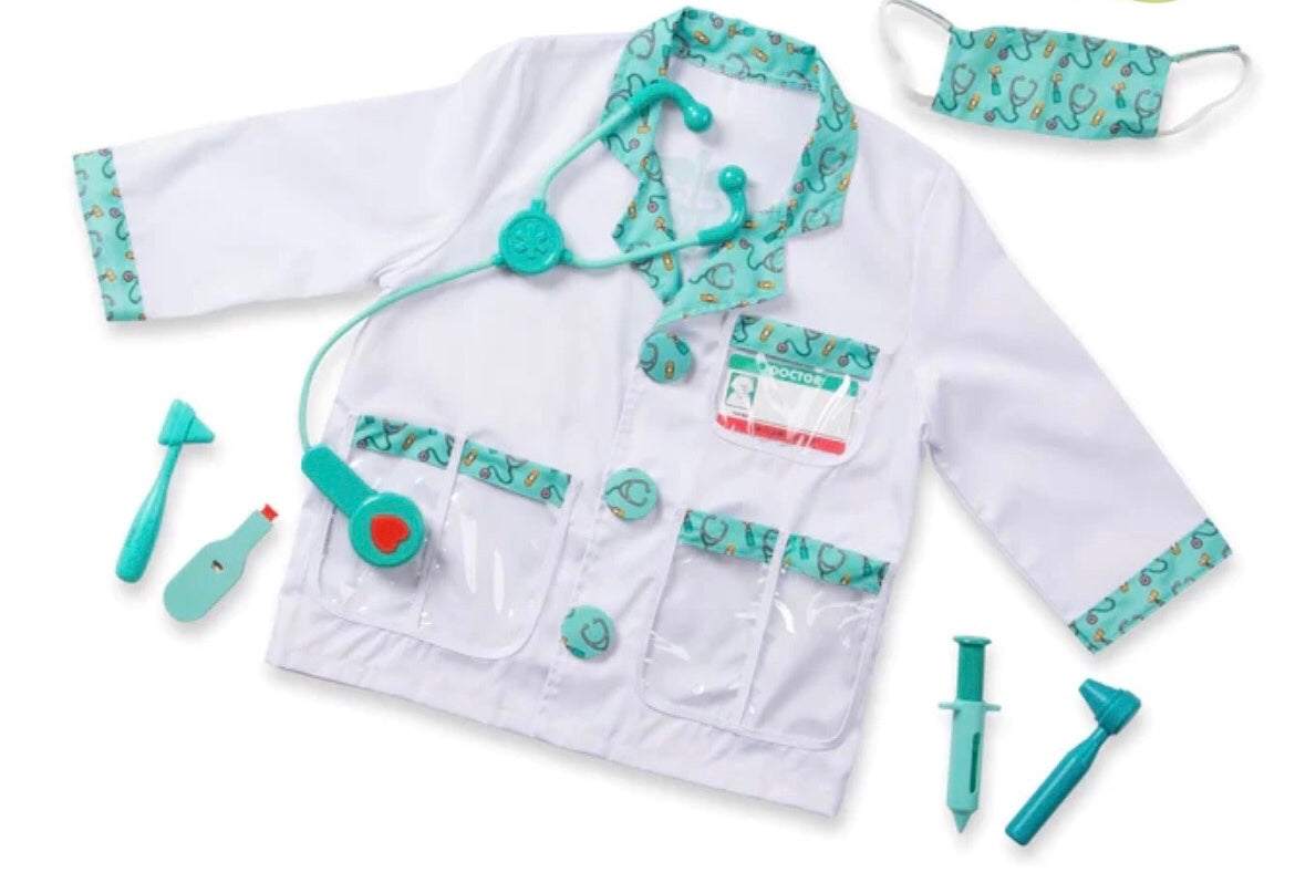 Melissa & Doug Role Play Costume Set-Doctor