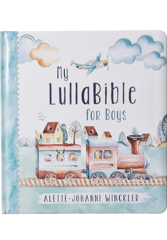 Christian Art Gifts My LullaBible for Boys Padded Hardcover Board Book