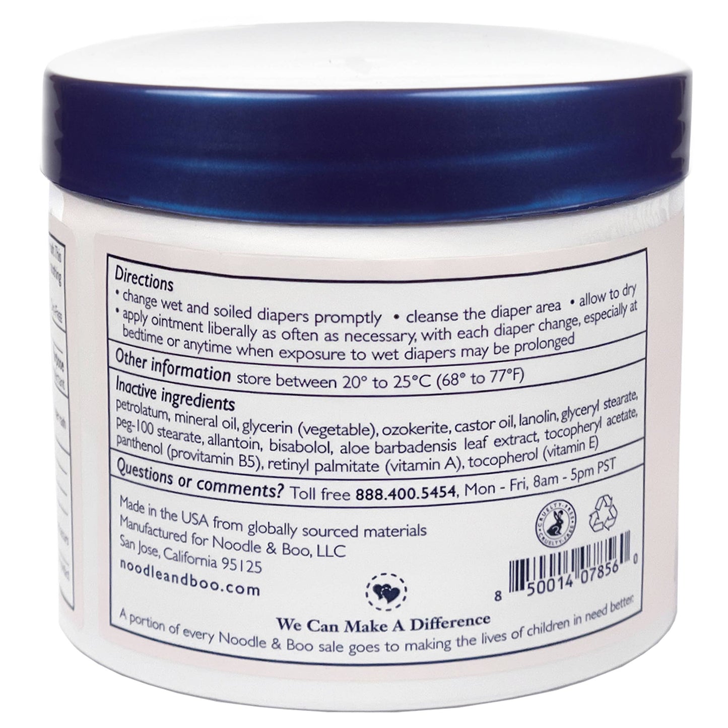 Noodle & Boo The Best Diaper Rash Ointment (10 oz)