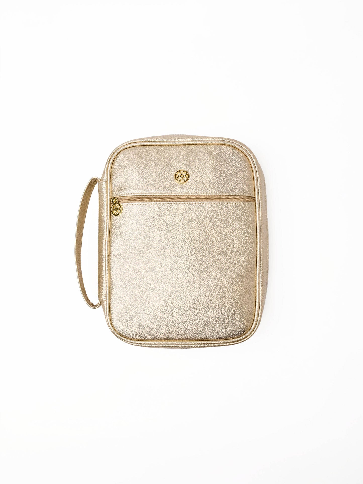 Mary Square Bible Cover-Champagne