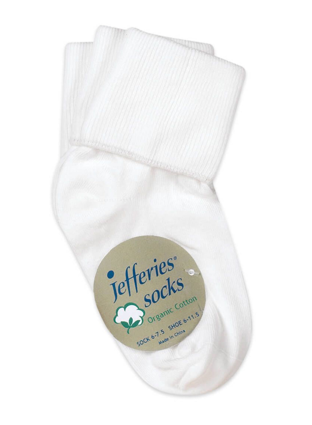 Jefferies Socks Smooth Toe Organic Cotton Turn Cuff Socks 3 Pair Pack