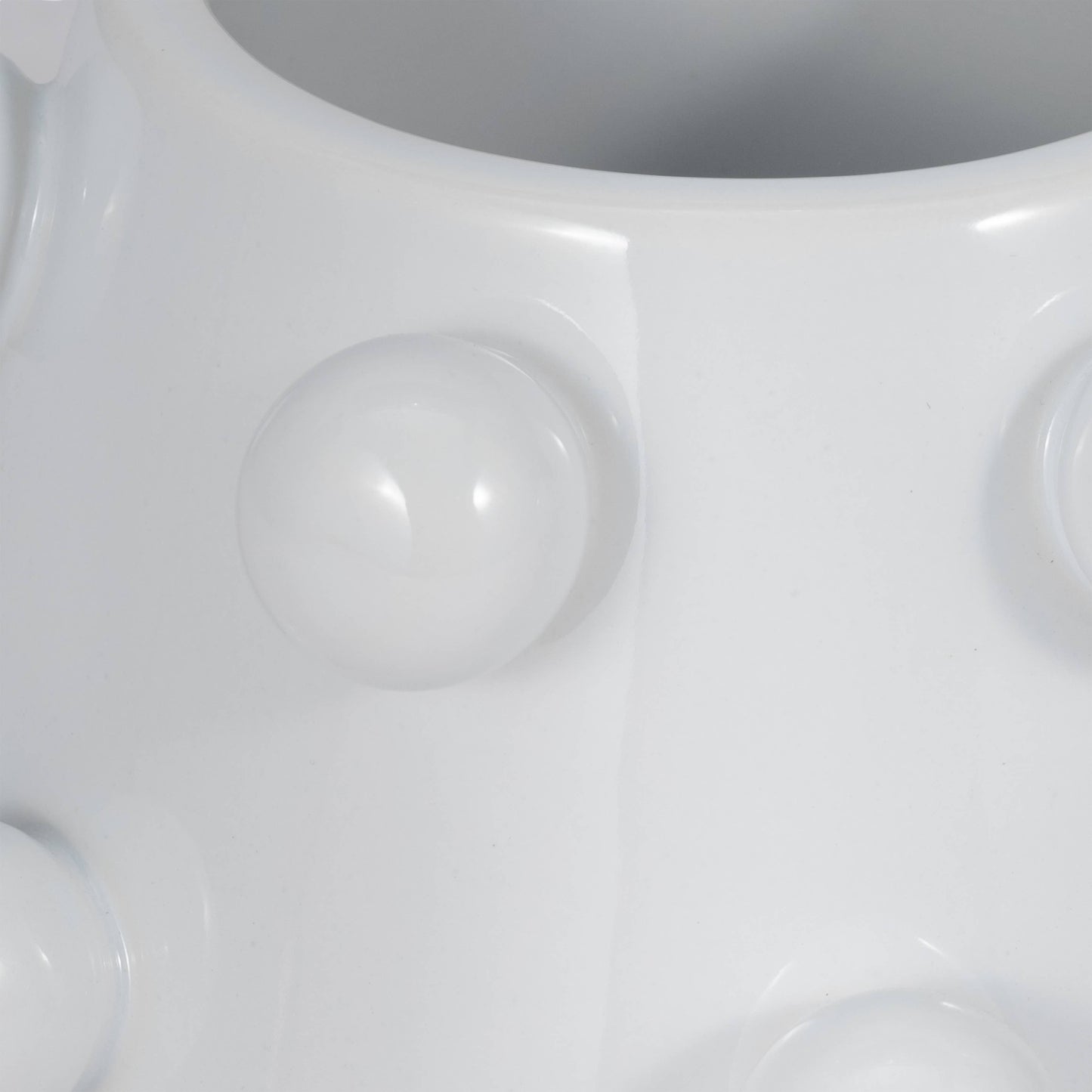 Sagebrook Home White Ceramic Bubble Plant Pot (8 inch)