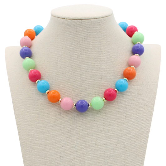 Traci’s Beads Fun Cabana Necklace-Multi
