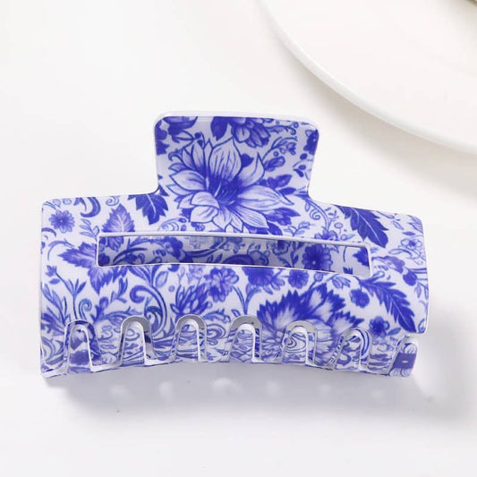 Josslyn Vintage Style Rectangle Hair Claw Clip