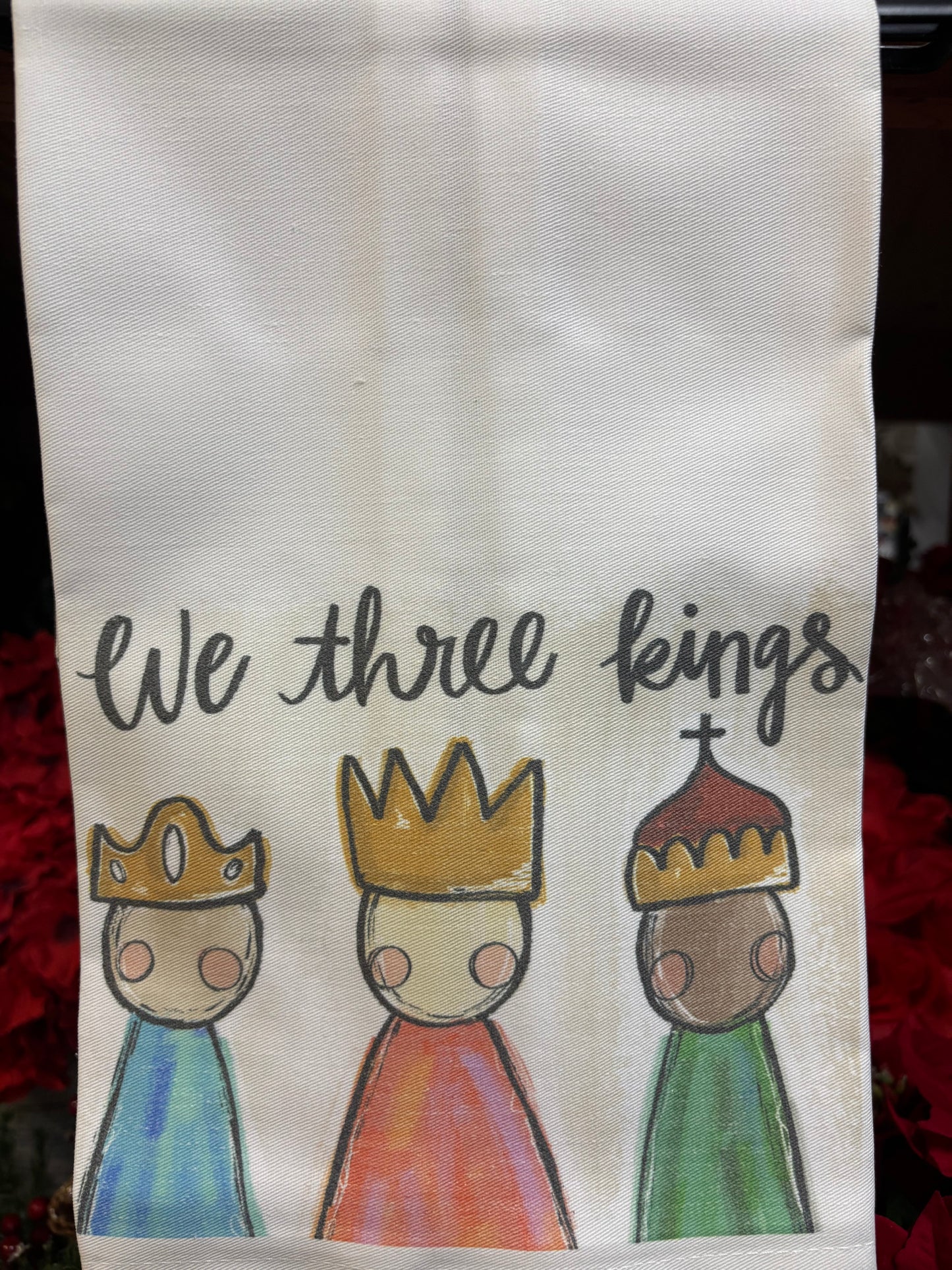 LuckyBird Tea Towel-We Three Kings
