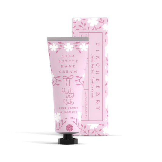 Finchberry Pretty in Pink Moisturizing & Hydrating Travel Hand Cream