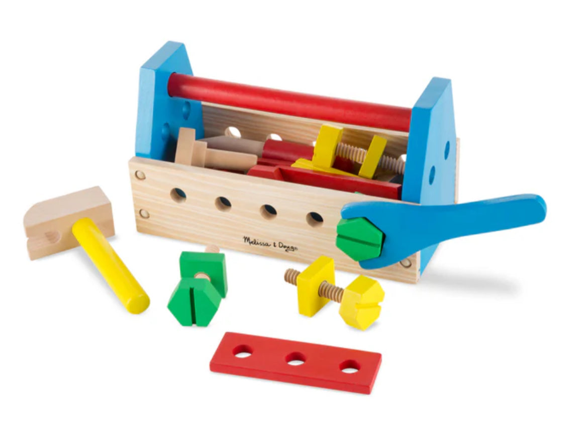 Melissa & Doug Wooden Take-Along Tool Kit