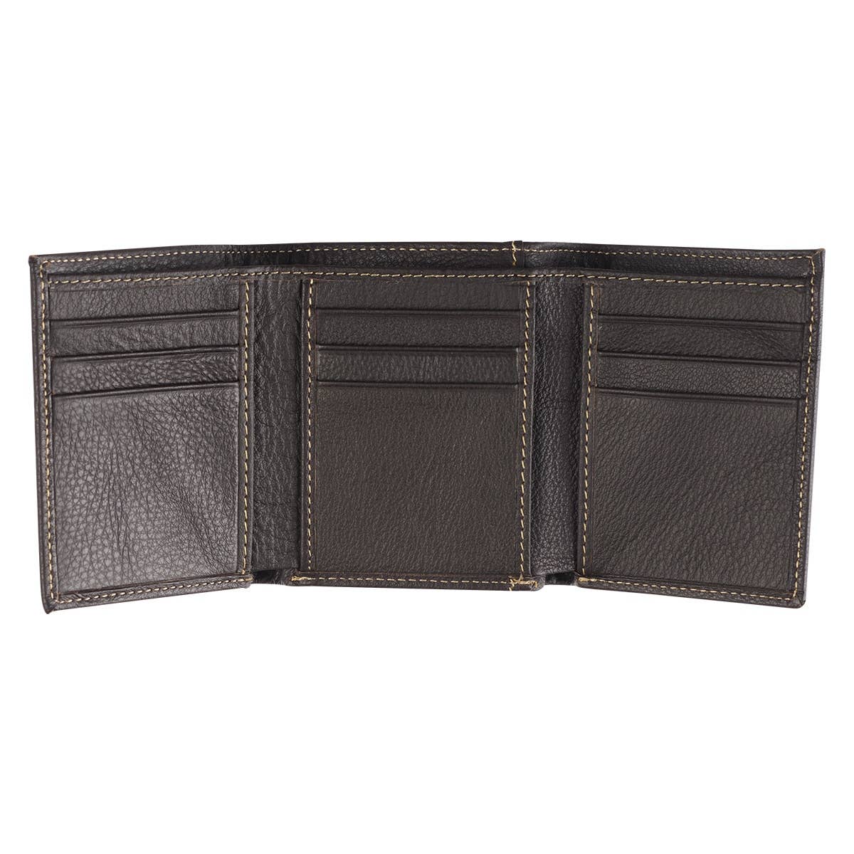 Christian Art Gifts Brown Leather Wallet-Best Dad