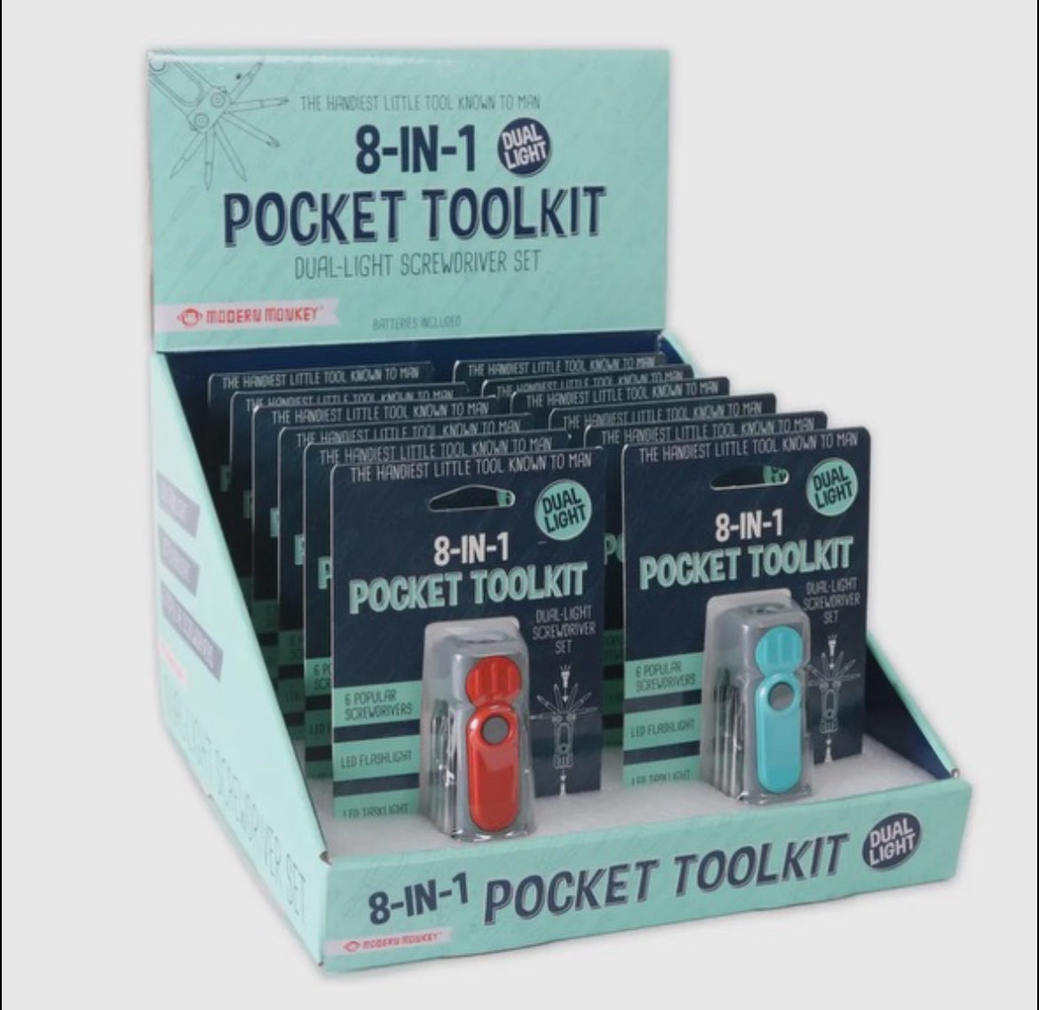 Mondern Monkey 8-in-1
Pocket Toolkit