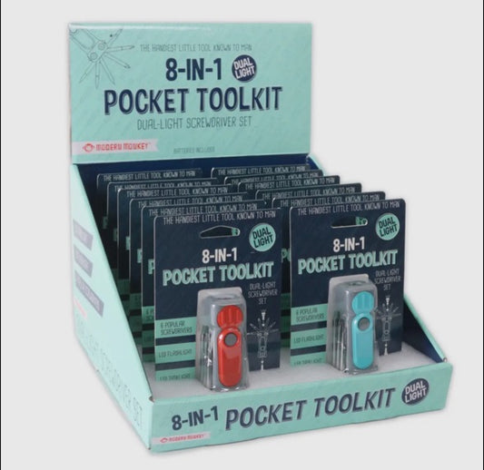Mondern Monkey 8-in-1
Pocket Toolkit