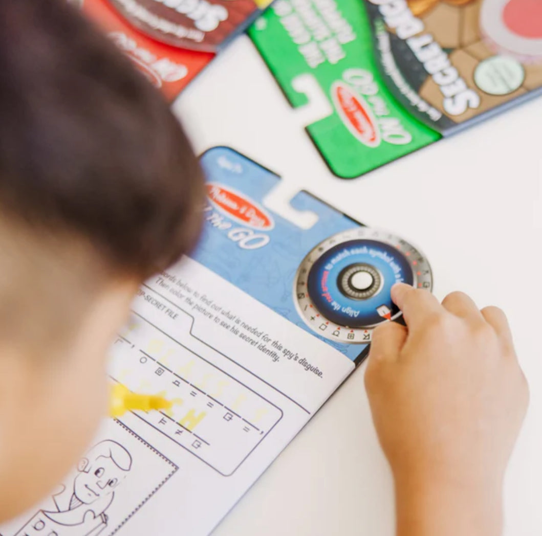 Melissa & Doug Secret Decoder Set-Case of the Slippery Flippers