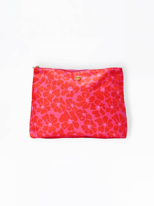Mary Square Travel Pouch-Garden Samba