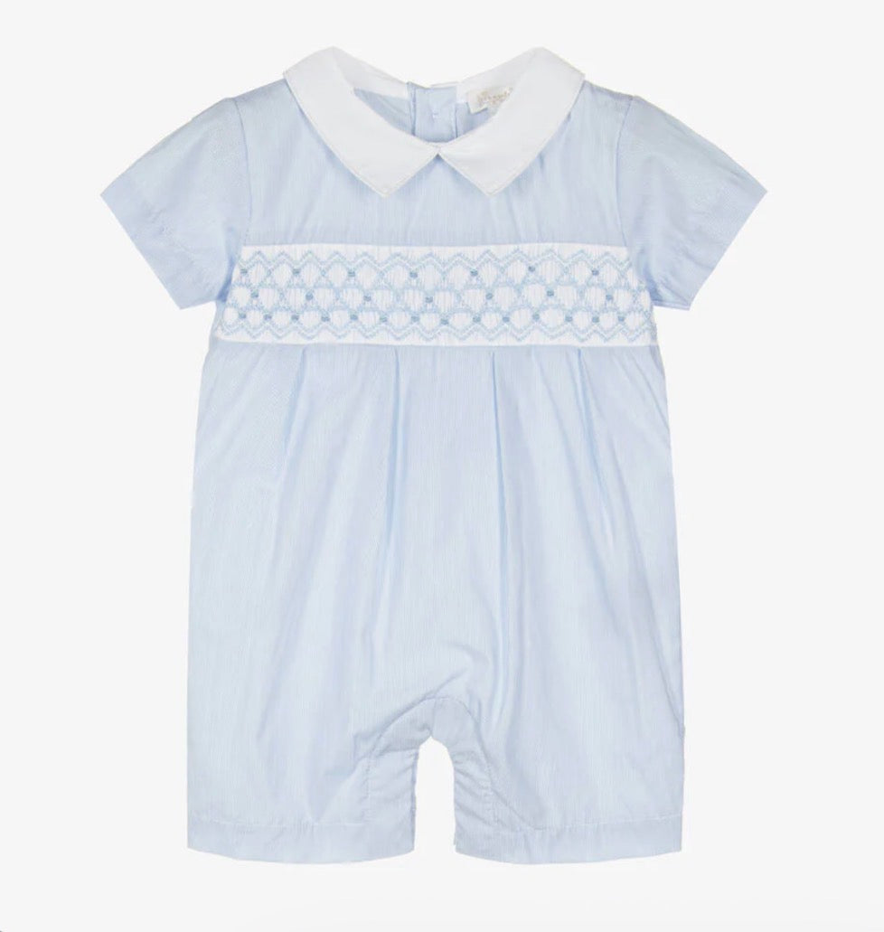 Kissy Kissy Light Blue Short Playsuit