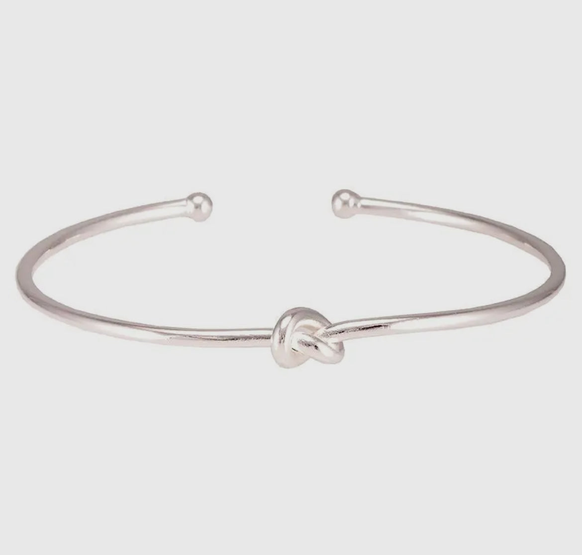 Sheila Fajl Knot Cuff-Silver Plated