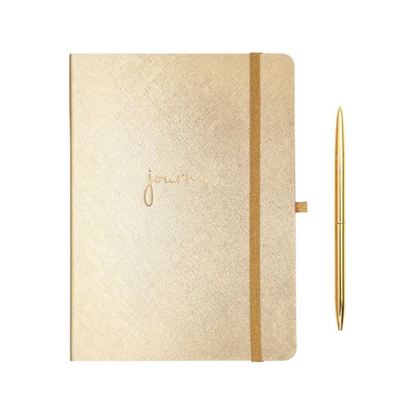 Lilly Pulitzer Journal With Pen-Gold