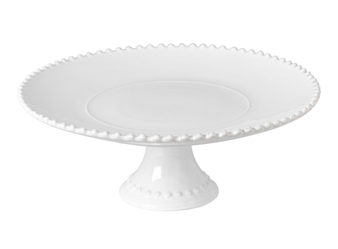 Costa Nova 13” Cake Stand-Pearl