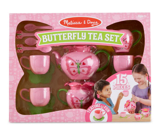 Melissa & Doug Bella Butterfly Tea Set