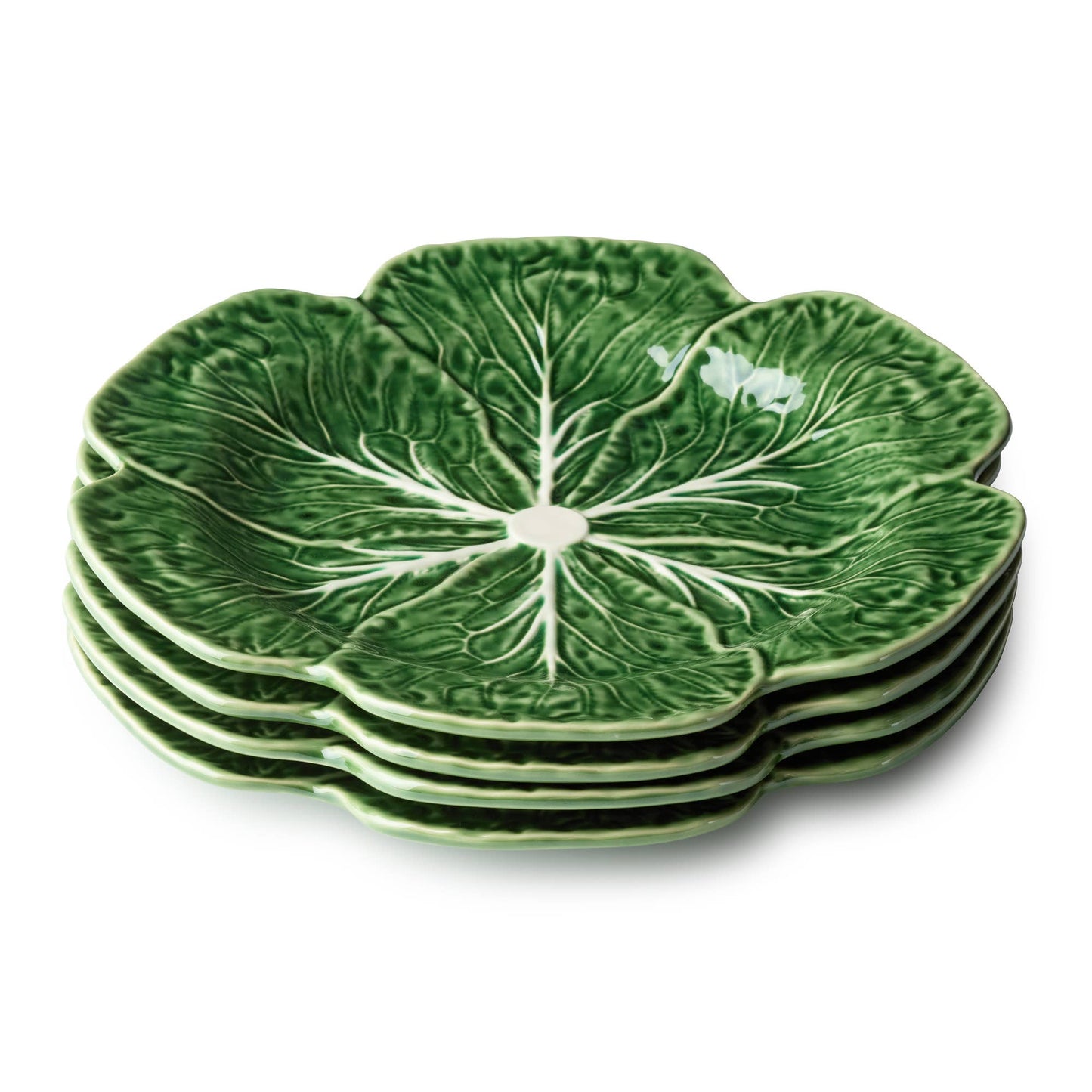 Certified International Le Jardin Cabbage 3-D Dinner Plate 11in