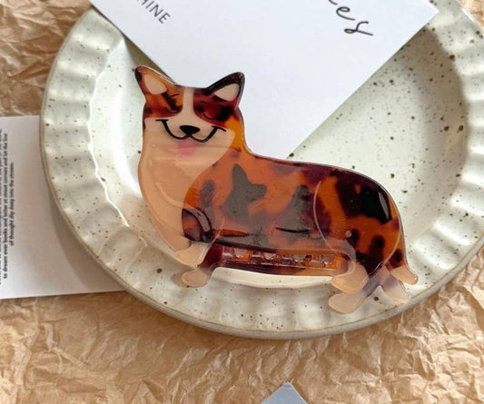 Josslyn Jumbo Dog Hair Claw Clip