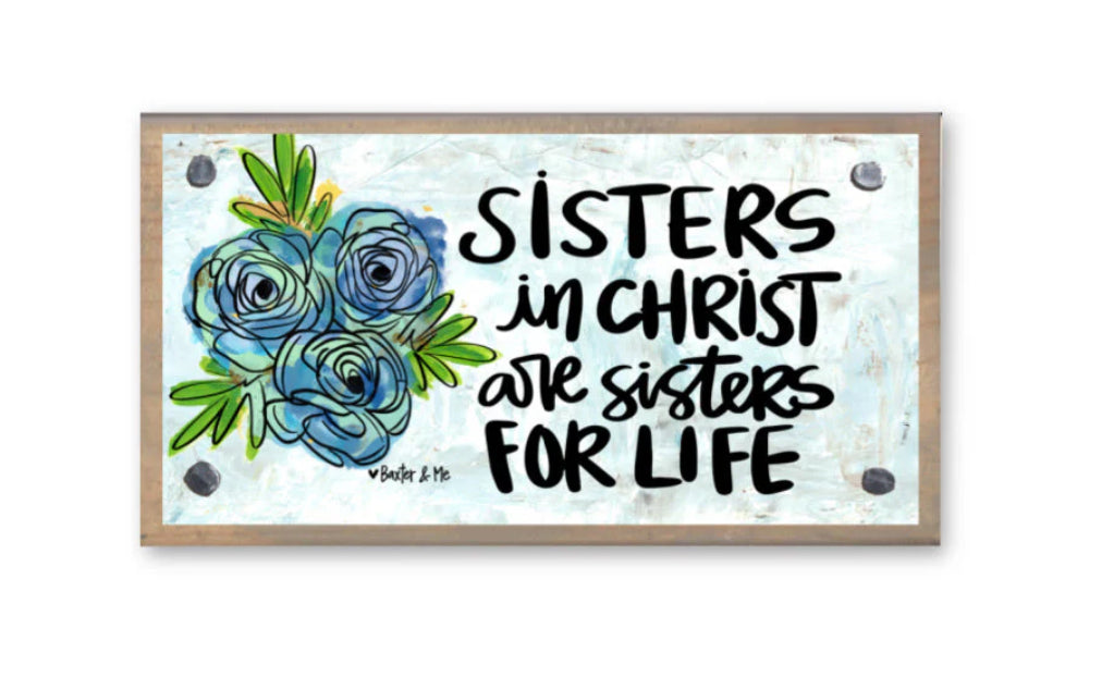 Baxter & Me Happy Block-Sisters in Christ Floral