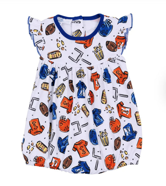 Magnolia Baby Future Draft Picks Flutters Bubble-Orange/Blue