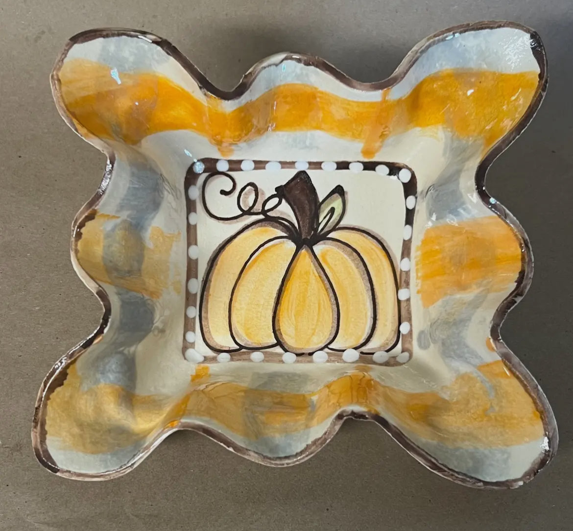 Heartfelt Traditions Side Dish Bowl-Pumpkin