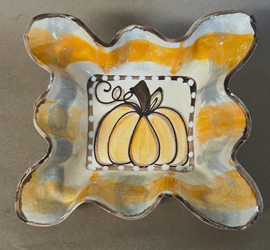 Heartfelt Traditions Side Dish Bowl-Pumpkin