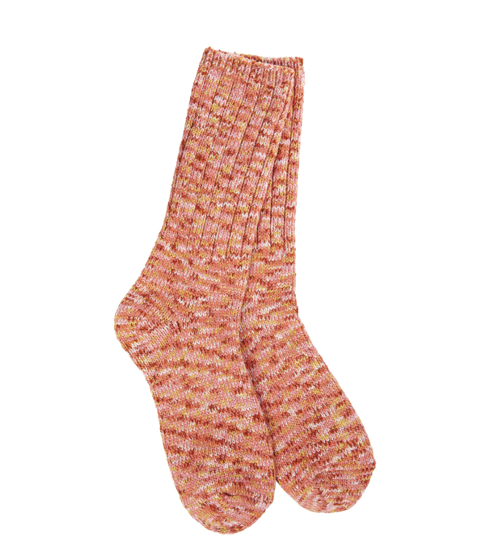 World’s Softest Socks Weekend Ragg Crew-Brandy