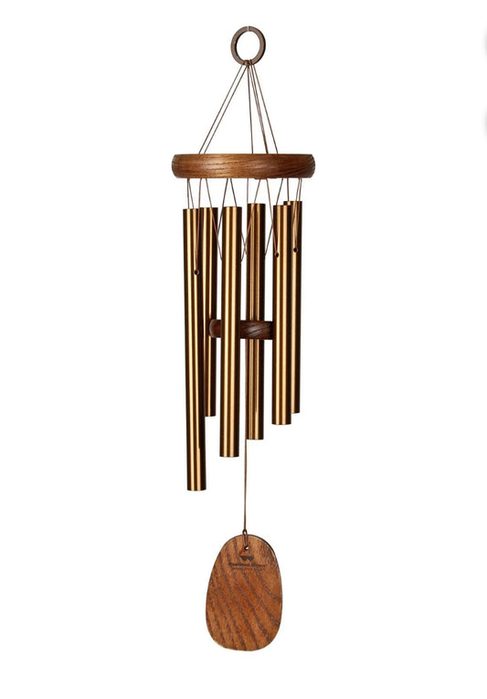 Woodstock Chimes Amazing Grace Chime-Small Bronze