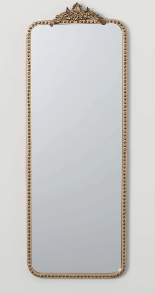 Sullivan’s Brand Slim Vintage Gold Edge Mirror