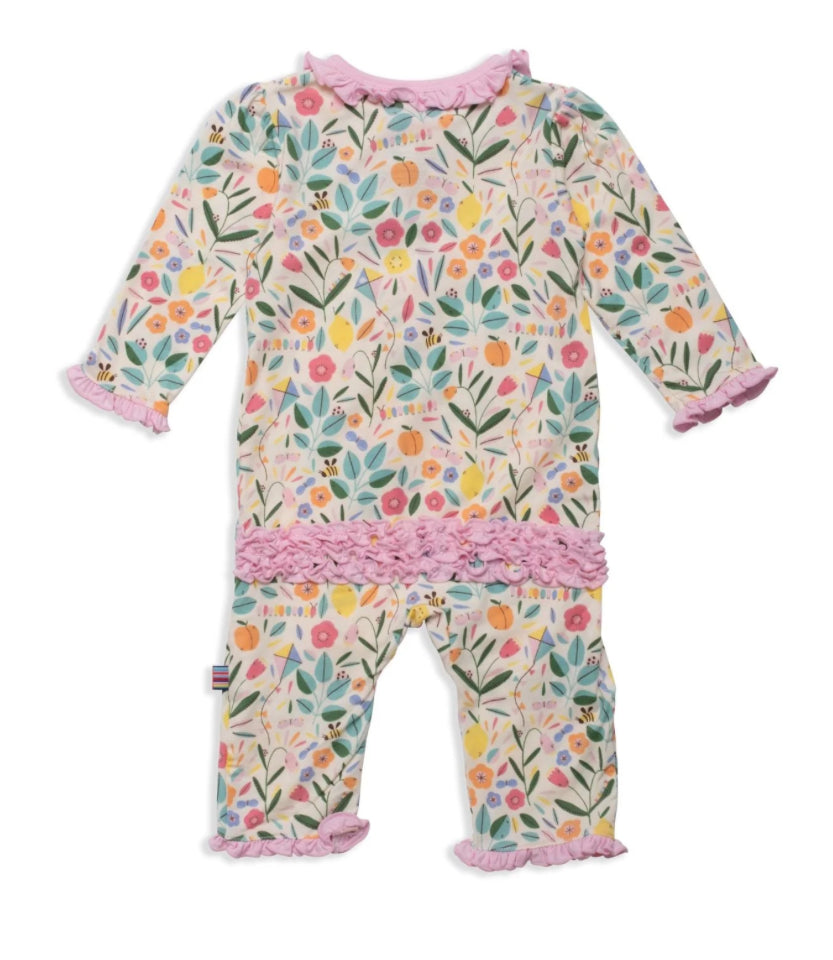 Magnetic Me Life's Peachy Modal Magnetic Ruffles Coverall
