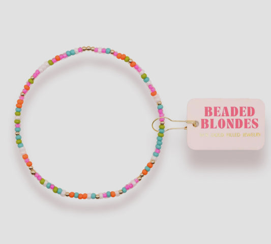 Beaded Blondes Groovy Sprinkle Bracelet-Standard