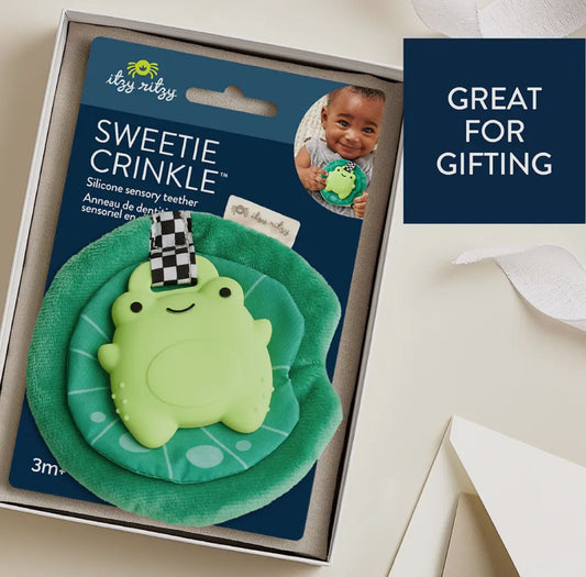 Itzy Ritzy Frog Sweetie Crinkle